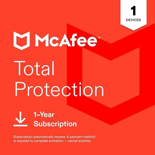 McAfee Total Protection 2026 - Antivirus and Security