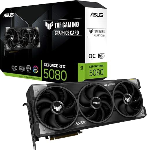 ASUS TUF Gaming GeForce RTX 5080 16GB GDDR7 Graphics Card