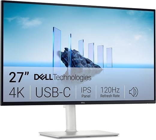 Dell S2725QC 27-inch 4K USB-C Monitor, 120Hz IPS