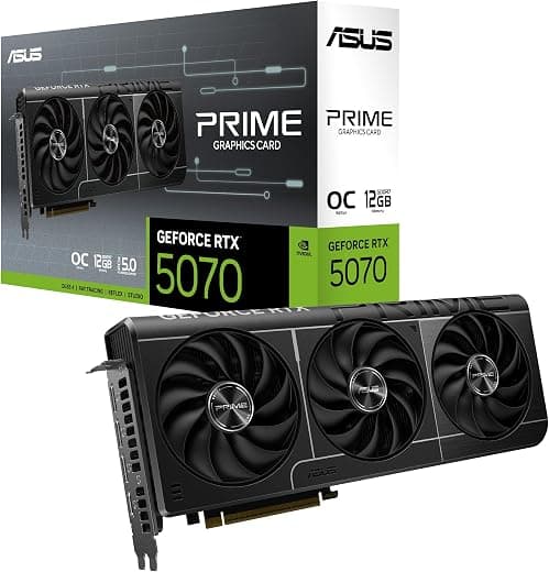 ASUS Prime RTX 5070 12GB GDDR7 PCIe 5.0 Graphics Card
