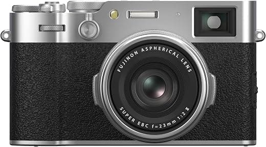 Fujifilm X100VI Silver - 40.2MP APS-H, 6-Stop IBIS